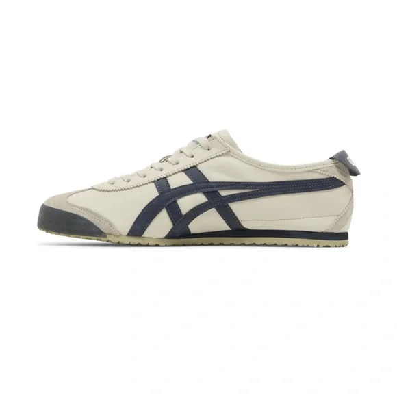 Onitsuka Mexico 66 Birch Peacoat beige navy shoes - Picture 3 of 10
